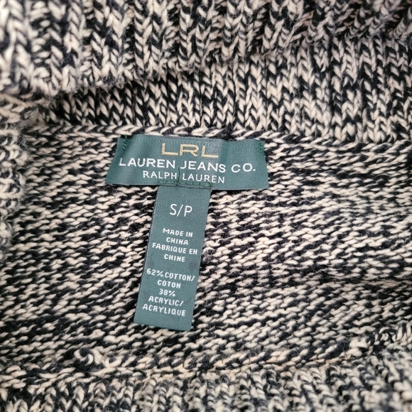 LAUREN RL Thick Knit Cowl Neck Pullover Sweater Size Small - Picture 6 of 8